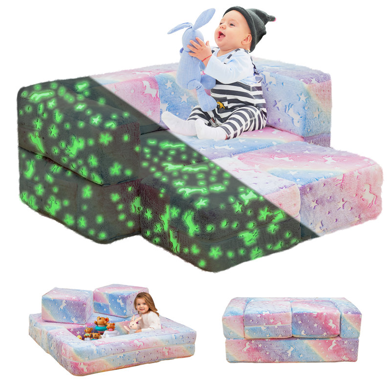 2 Seater Velvet Sofa & Chaise