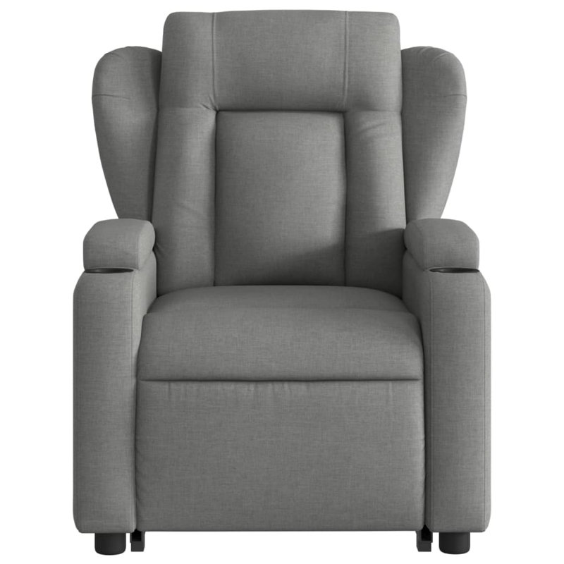Fauteuil de massage, Polyester gris foncé