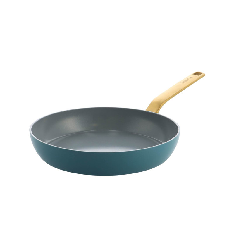 Greenpan Evolution Frypan 24cm - Black, 10cm H x 50cm L x 28cm W, Blue/Gold