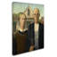 « american gothic », reproduction sur toile tendue-22560343