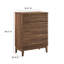 Commode 4 tiroirs Render en noyer