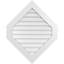 Vertical Peaked Surface Mount Signature Urethane Non-Functional Gable Vent 12/12 Pitch Primed Tan-101891085