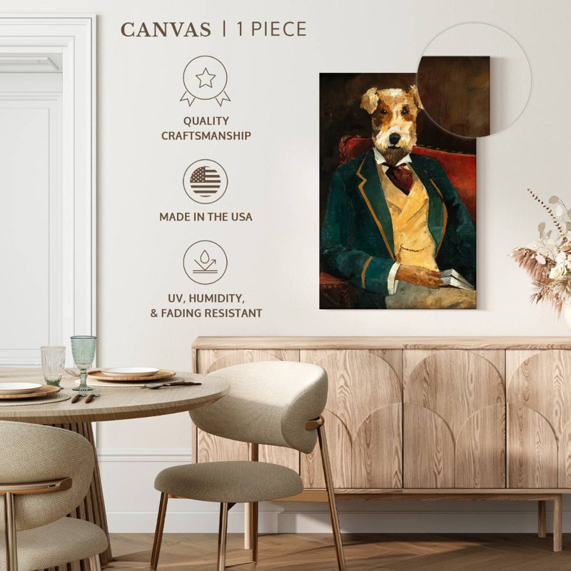 Brampt Edgar Allen Paw, 51" H x 34" W