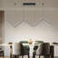 Îlot de cuisine à DEL avec luminaire suspendu moderne à DEL à intensité variable avec luminaire suspendu à intensité variable 472 po