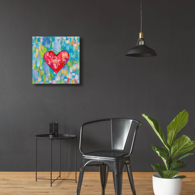 «True Love Bright» par Jeanette Vertentes, H 24 po x l 24 po x P 0,2 po