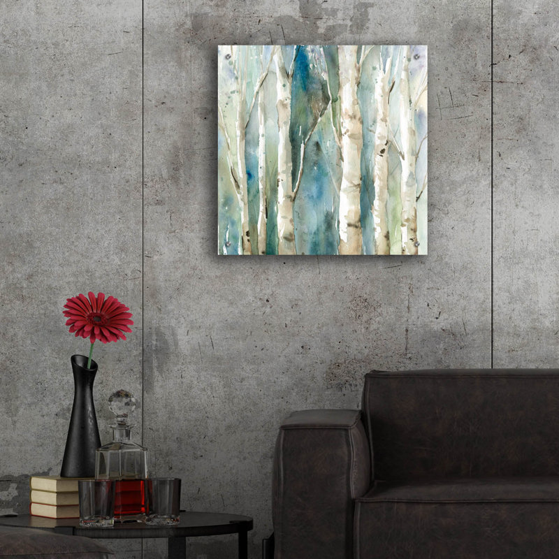 «River Birch» par Carol Robinson, H 24 po x l 24 po x P 0,2 po
