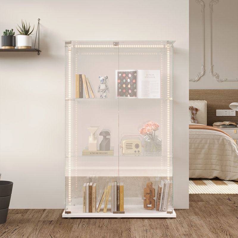 Display Cabinet, White
