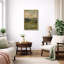 «Rolling Hills and Clouds», photos de bureau, impression sur toile encadrée-128131684-128131687