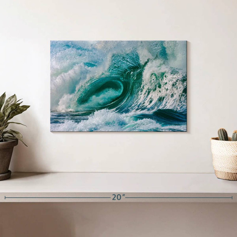 Gillard Violent Ocean Wave, 8" H x 12" W
