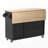 51" Fluted Kitchen Island With Drop Leaf-1710716682