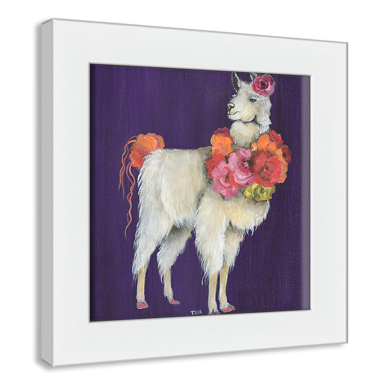 Art sur toile little, H 10 po x l 10 po x P 0,625 po, Cadre argenté