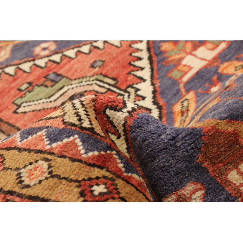 Tapis unique en cuivre fait à la main 3 pi 6 po x 10 pi 8 po Konya Anatolian
