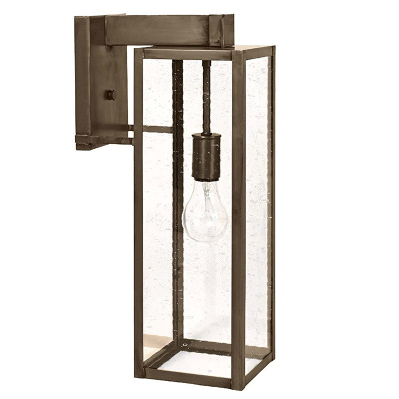 Uptown 10527, Dark Antique Brass;Clear Seedy Glass