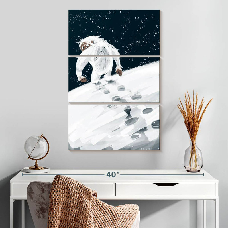 Brampt Monster Yeti, 32" H x 20" W