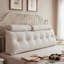 Wedge Headboard Pillow with Removable Cover and 2 Bolster Pillows-397609033