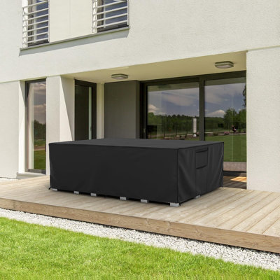 Heavy-duty Waterproof Patio Furniture Covers, All-weather Outdoor Furniture Covers, Easy to Use & Care