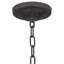 Venetian 4 - Light Candle Style Wagon Wheel Chandelier-55382812