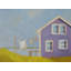 Summer Cottage Print by Phyllis Adams