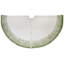 Flora Christmas Tree Skirt in Green