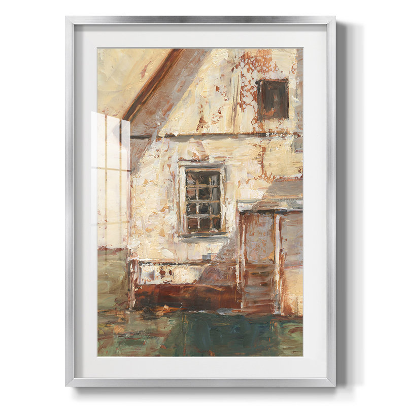 Dreaming II - Toile tendue avec châssis, H 28,5 po x l 20,5 po, Argent argent
