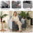37.8W'' Oversized Upholstered Linen Accent Chair For Living Room & Bedroom – Modern Comfy Armchair With Metal Legs(Set Of 2)-1620387955