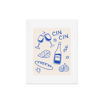 «Thespacehouse Wine and Cheese Cheers», reproduction d'art