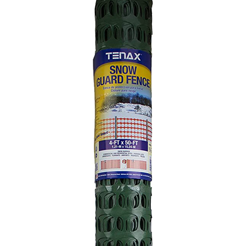 48'' H x 0.5'' W Green Polyethylene Plastic Fencing