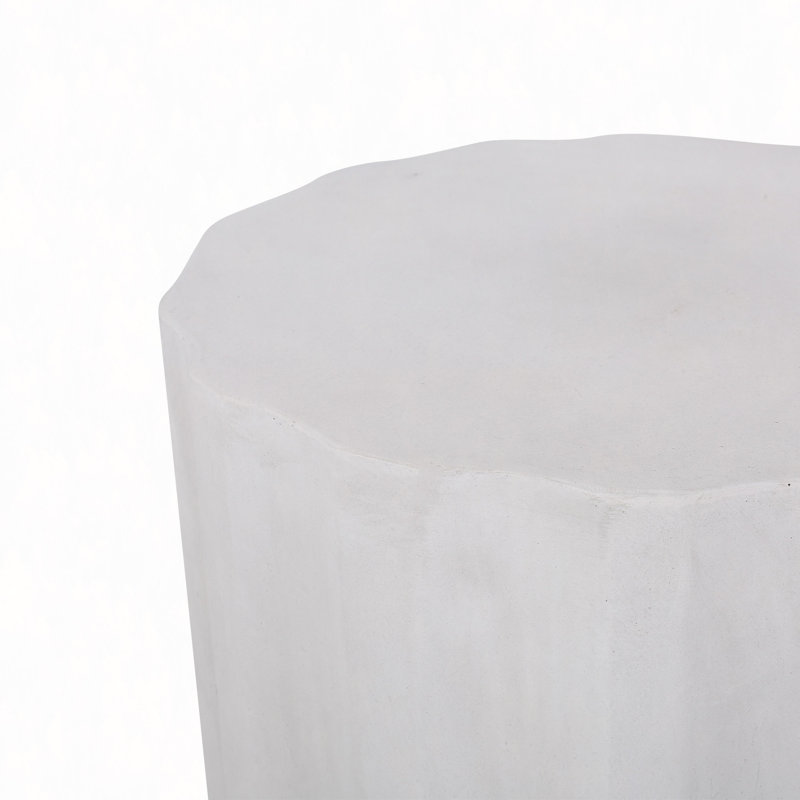 Outdoor Lightweight Concrete Side Table