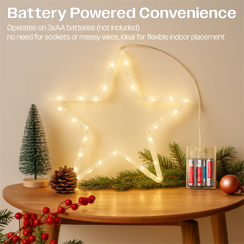 Indoor / Outdoor Lighted Window Décor