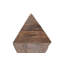 Table d'appoint triangulaire en bois naturel-325001014