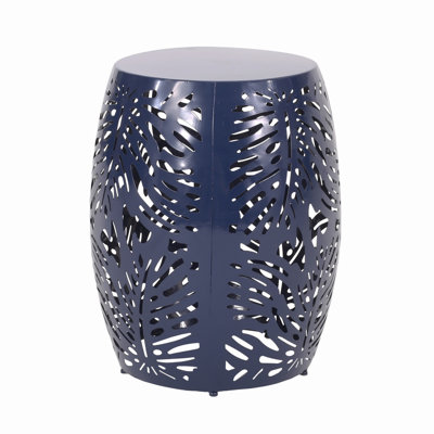 Iron End Table, Small Outdoor Table