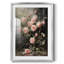 Motif floral rétro CCIII - impression encadrée