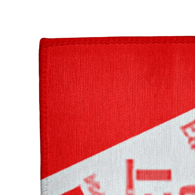 Tapis de zone rouge poils longs à tissage plat, Rectangle 9 pi x 12 pi