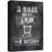 Inspirational Textual Word " A Goal Without a Plan Is Just a Wish " Textual Art Print-94537268