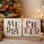 Merry Bright, ensemble de 2 impressions sur toile