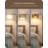 Boho Floor Lamp With Handmade Rattan Shade, Dimmable LED Bulb, Remote & Footswitch, 5 Color Temps