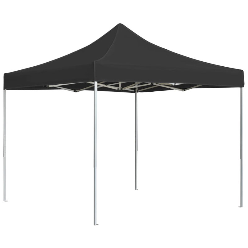 Quinnesec 2 x 2m Aluminium Party Tent, Anthracite