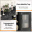 Buffet avec 2 tiroirs et 4 tablettes réglables-513997654