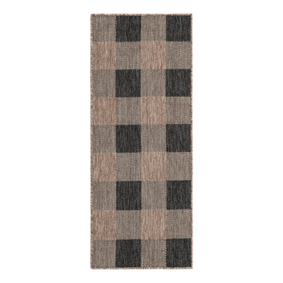 Talih Checkered Indoor / Outdoor Rug