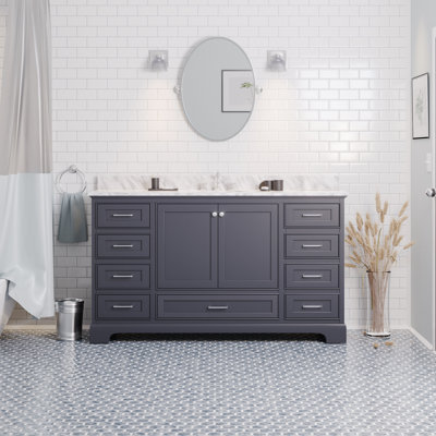 Larosa 60'' Single Bathroom Vanity with Top