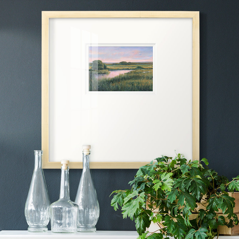 «Spring Marsh Ipremium», reproduction encadrée, L 17 po x H 17 po , Papier encadré ivoire