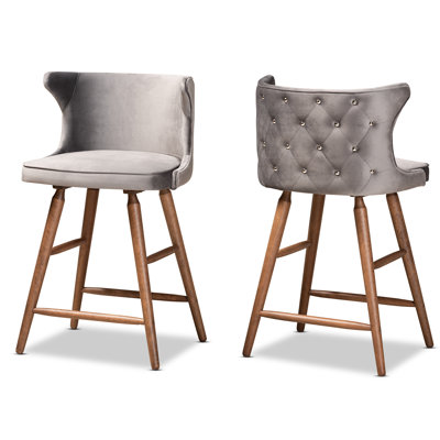 Bartz Upholstered Counter Stool