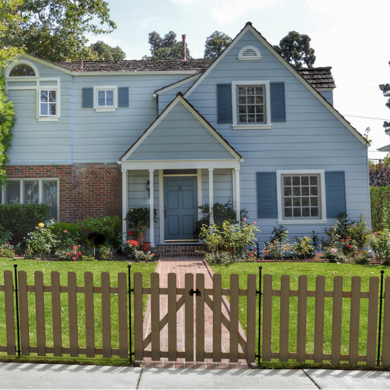 34In H W Cedar Gate