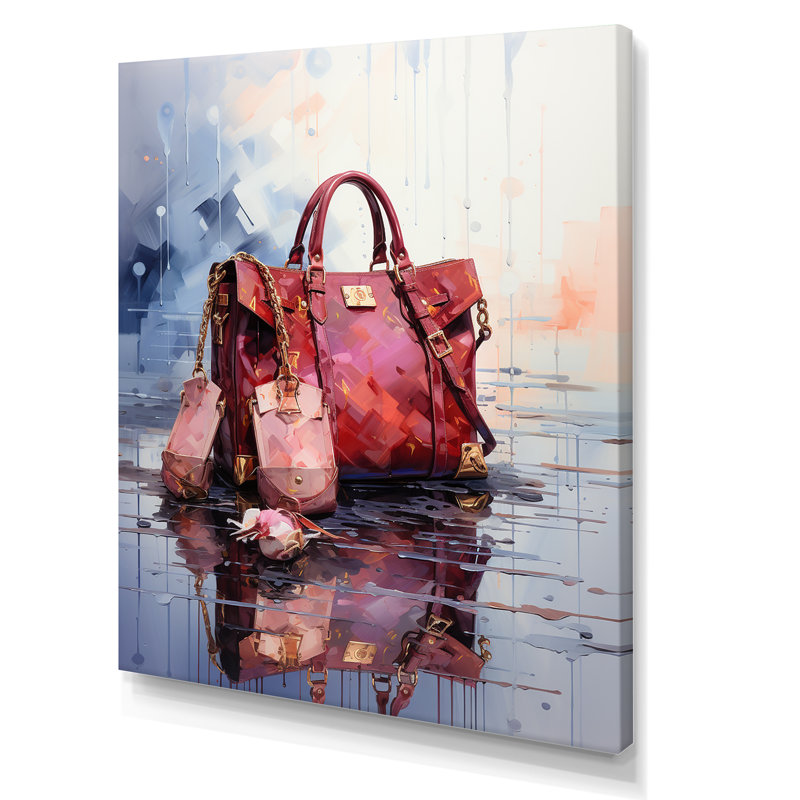 In Style Fashion, impression sur toile, Toile tendue, H 40 po x l 30 po x P 1,5 po