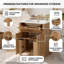 Meuble-lavabo simple 24 po avec lavabo en céramique-1342125837