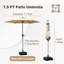 Parasol de patio 116,14 po Sirley-1209212750