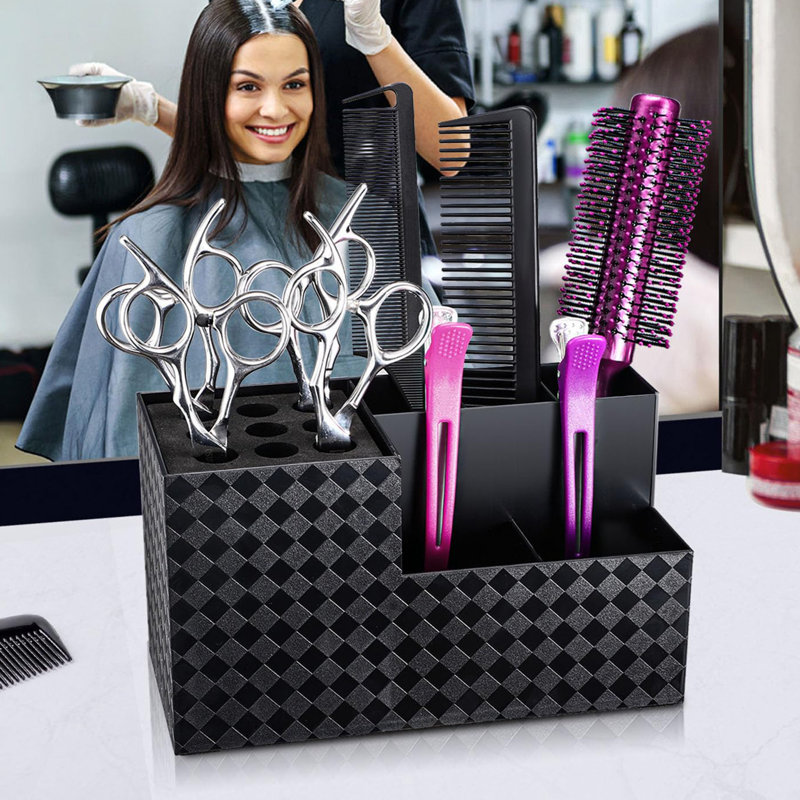 Boîte de rangement pour ciseaux à cheveux