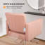 Fauteuil de salon pivotant en similicuir Kynslea-1608770207