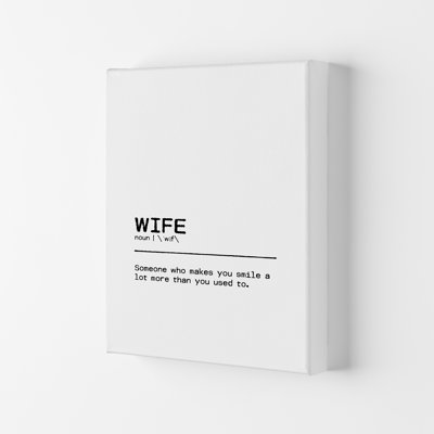 Wife Smile - Print