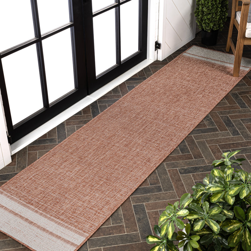 Tapis intérieur / extérieur Alda, Tapis de couloir 2 pi x 7 pi 10 po